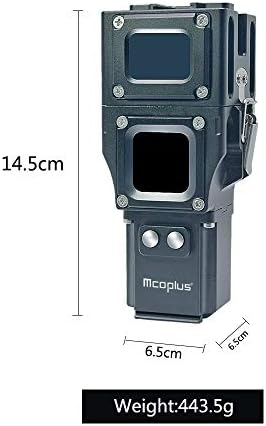 Owill Mcoplus Подводен Водоустойчив калъф за DJI Osmo Pocket Camera Diving 100m/328ft, подаръци (черен)