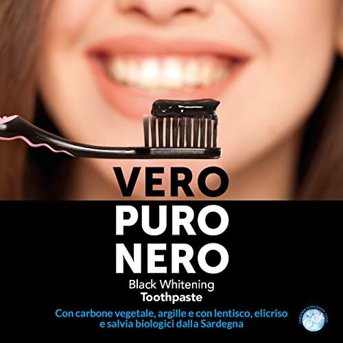 Nero Premium Избелваща Черна паста за зъби Произведено в Италия