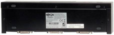 Трип Lite 2-портов двоен монитор DVI KVM превключвател с аудио, USB 2.0 Хъб и кабели (B004-2DUA2-K)