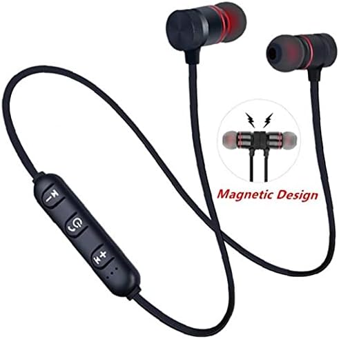 TOSSPER Bluetooth Слушалки, Магнитен Дизайн Безжични Стерео Слушалки на Шийката на Каишка Слушалки за Спортната Тренировка