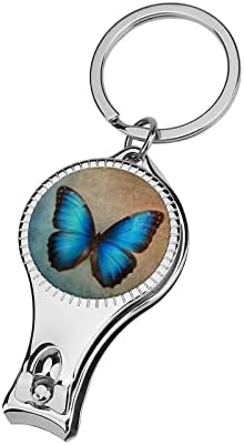 Синя Реколта Пеперуда Широка Челюст, Отваряне на Големи Клещи За Нокти, Неръждаема Стомана Тежки нокторезачки, е Много