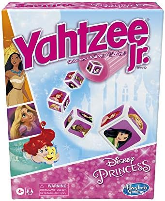 Yahtzee, Jr.: Настолна игра Disney Princess Edition за деца на възраст между 4 години и възрастта за 2-4 играчи, Преброяване