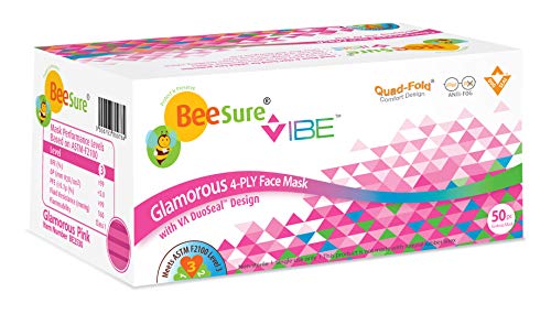 BeeSure Vibe Маски за лице, с Блеснали сини (опаковка от 400)