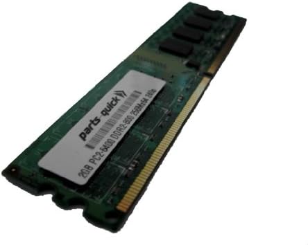 Памет 2GB за дънната платка Intel DG965MQ DDR2 PC2-6400 800MHz DIMM Non-ECC RAM Upgrade (PARTS-QUICK Brand)