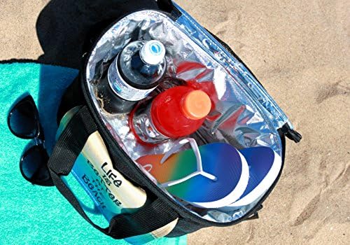 Цвете Смели Мандала Cross Body Термо Cooler Lunch Bag За Деца и Възрастни