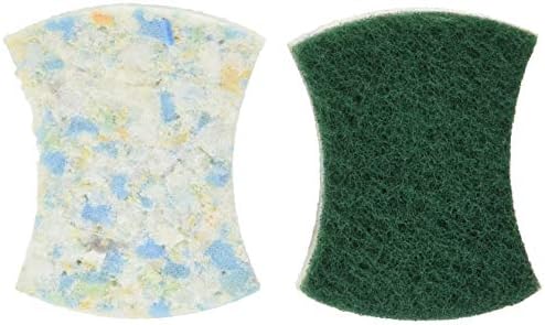 ECO Force Recycled Sponge Scourer Green, 2 CT