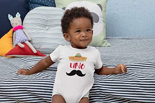 1st Birthday Uno Bodysuits Fiesta Тематични First Birthday Sombrero Birthday Bodysuit Mustache Birthday Outfit for Baby