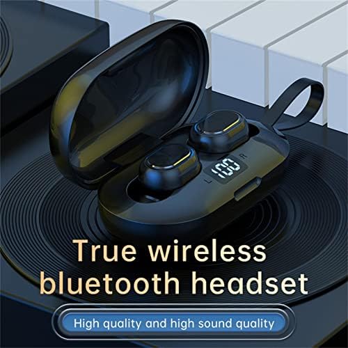 Безжични Слушалки Bluetooth Слушалки Водоустойчив, намаляване на шума, Вграден Микрофон, Дълбок Бас Сензорно Управление,зарядно