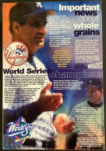 Roger Clemens Signed Cereal Box Wheaties Baseball Autograph NYY w Don Zimmer JSA - Бейзболни Топки С Автографи