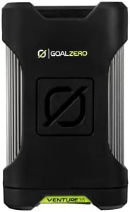 Goal Zero Venture 35 Преносимо Зарядно Power Bank 9600mAH 18W USB-C Порт за доставка за захранване с 2 USB изхода Рейтинг