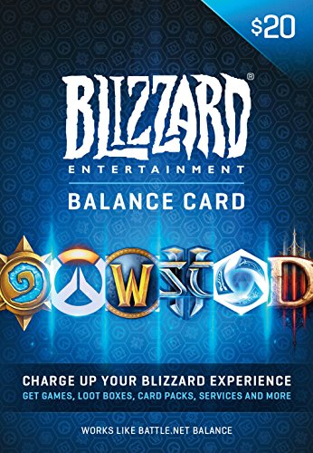 $20 Battle.net Баланс, карта подарък магазин - Blizzard Entertainment [Кода на онлайн-игра]