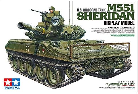 TAMIYA 36213 1/16 US Въздуха Tank M5551 Sheridan,Модел на дисплея