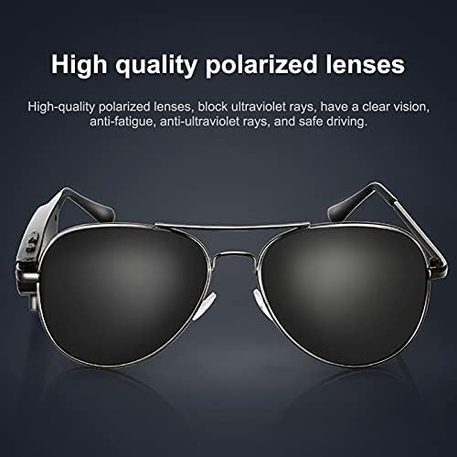 schicj133mm Смарт Очила Удобни Bluetooth-съвместими 5.0 HiFi Безжични Слънчеви Очила намаляване на шума Сензорно Управление