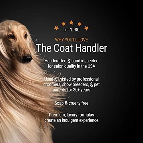 The Coat Handler Undercoat Control deShedding Dog Shampoo, 1 галон - се Борят и намалява загубата, Премахване на подкосъм, Богата на Омега-3 и 6, витамин е Укрепва космения фоликул, Натурални със