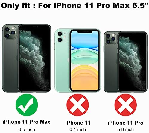 OOK е Съвместим с iPhone 11 Pro Max Case Сладко Cow Print Fashion Slim Lightweight Camera Soft Protective Flexible TPU