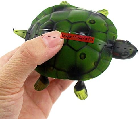 Tipmant RC Turtle IR Remote Control Tortoise Crawl Лъжливи Electric Animal Toy Car Vehicle for Kids Birthday Gifts (Green)