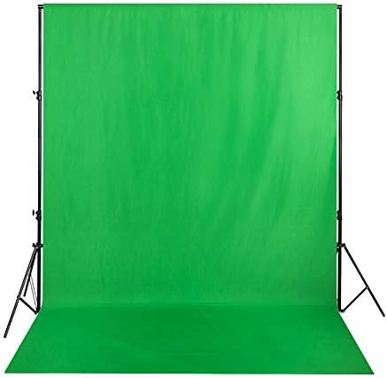 Chromakey Green Screen Background Washable Fabric Photography Background Background Collapsible Screens for Photo Video Studio BV065 5X7