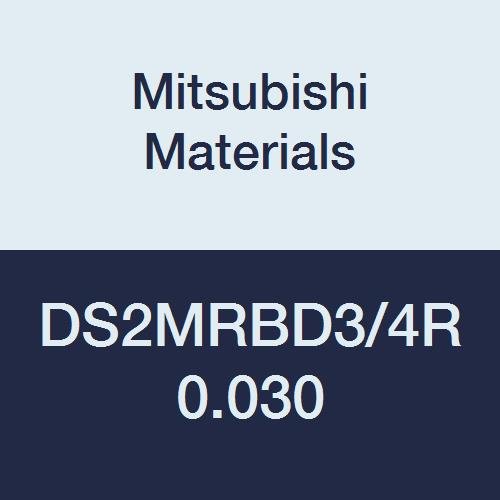 Mitsubishi Материали ДС2МРБД3/4Р0.030 Бележка fresa звезди диаманта карбид серия ДС2МРБ, средната каннелюра, форма радиус,