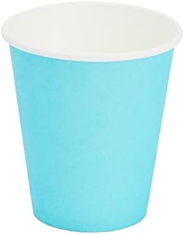 Малки картонени чаши за Баня за Еднократна употреба Чаши за изплакване на устата обем 3 грама (син, 600 x)