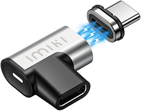 USB C Магнитен Адаптер, 24 Игли Тип C Конектор с Поддръжка на Thunderbolt 3, USB3.1 10 Gbit/s Пренос на данни 4 До 60