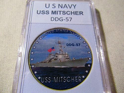 Aveshop се Събират героите на Военноморските сили на САЩ - USS Mitscher (DDG-57) Ch Cn (тези знаци перфектно ще допълнят вашата колекция)