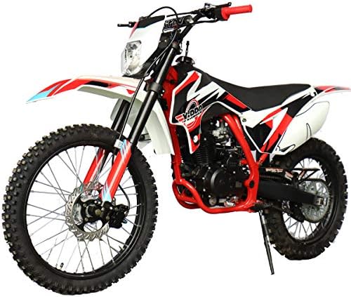 X-PRO Титан 250 сс Dirt Bike е с led подсветка Zongshen Engine Pit Bike Gas Dirt Bikes Adult Dirt Pitbike 250 сс Gas Dirt