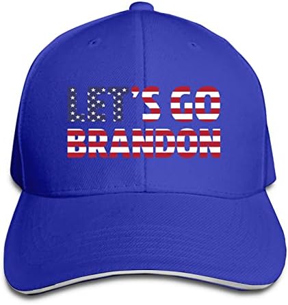 Let ' s Go Brandon Adjustable Dad Hats шофьор на камион Hat Sandwich Outdoor Sun Visor Cap for Unisex