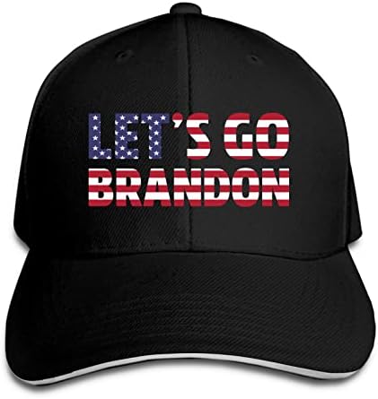 Let ' s Go Brandon Adjustable Dad Hats шофьор на камион Hat Sandwich Outdoor Sun Visor Cap for Unisex