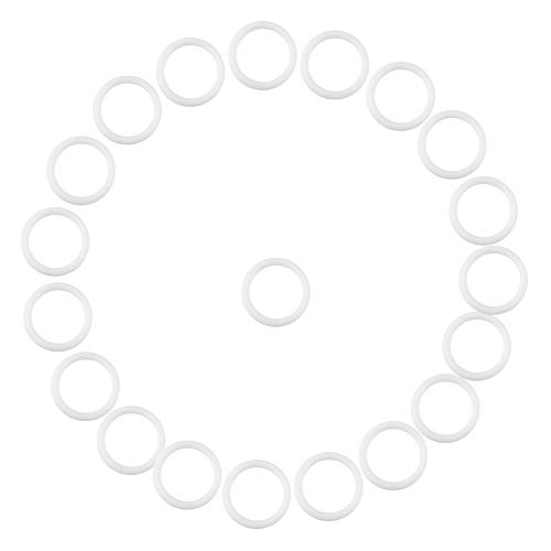 Aisheny Зърното Обтегач на Зърното Пръстен 20 бр / опаковане. Бял Прозрачен Цвят