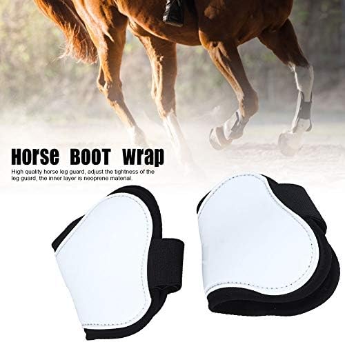 Qinlorgo Horse Boot Wrap, Horse Leg Support, Leg Boot Support Wrap Guard Leg Boot Wrap Guard for Equestrian Equipment