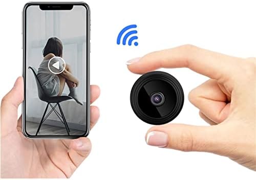 HD Mini Spy Camera, 1080p HD WiFi Скрита Камера Micro Mini Spy Cam, App Security Remote Control IP Camera Wireless Video