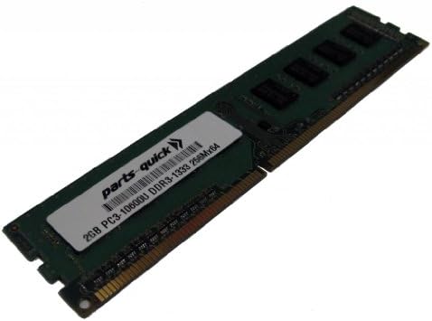 Актуализация памет 2GB за дънната платка ASUS P6 P6X58D Premium DDR3 PC3-10600 DIMM 1333MHz Non-ECC Desktop RAM (резервни ЧАСТИ-QUICK Brand)