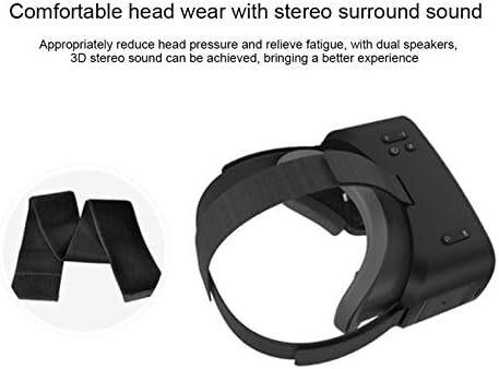 Меки и Удобни 3D VR Очила VR Слушалки, Слушалки и виртуална реалност, Bluetooth Връзка, VR Всичко-в-Едно Екран 5,5 инча,