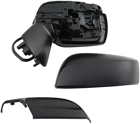 Mirror Power Heated Textured Black Driver Left Side LH е Съвместим с Impreza WRX