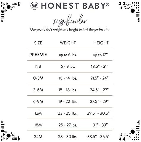 HonestBaby Baby Organic Cotton Sleeveless Bodysuit Multi-Pack