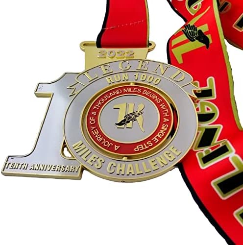 1K Run Club 2022 Легенди Medal | 1KRC | 1K Running Store