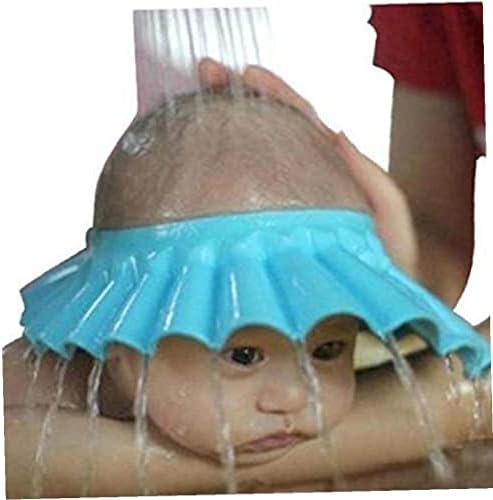 Защитен Шампоан и Душ за Къпане Защита на Мека Шапка Шапка за Бебе, бебе,бебета и деца, за да запази водата от очите си