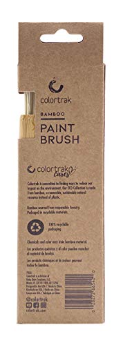 Colortrak Eco Collection Bamboo Hair Color Paint Brush, 2,25 Четка за зъби с перьевой четина, За мелирования и оцветяване