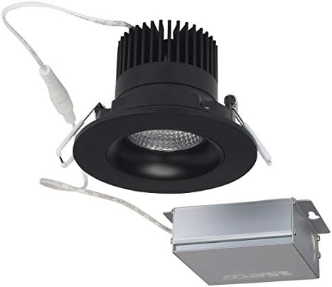 Satco S11625 12 watt LED Direct Тел Downlight; Gimbaled; 3.5 inch; 3000K; 120 Volt; 12 Лампи California Compliant