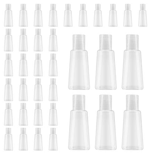 360 Pack 1oz Travel Size Bottles with Flip Cap, INNOLIFE Small Plastic Bottles for Liquid, Лосиони, Кремове и Тоалетни