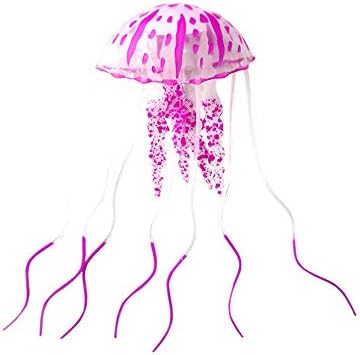 PULABO Изкуствена Имитация на Сиянието Медуза е Подходящ за Аквариум Aquarium Бижута Pink Стабилно Качество Удобно
