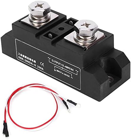 Промишленото твердотельное реле SSR-200DA-H DC Control AC High Power Relay Electrical Supplies LED Indicated