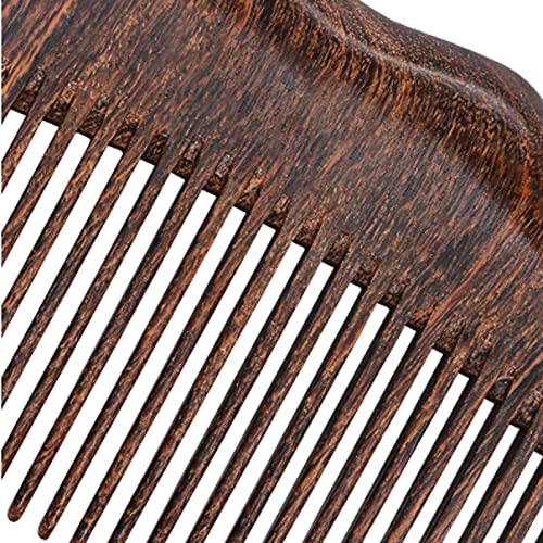 Cffdoi Hair Comb Сандалово Дърво Hair Комбс - Антистатични Сандаловый Аромат На Косата Detangler Дървен Гребен