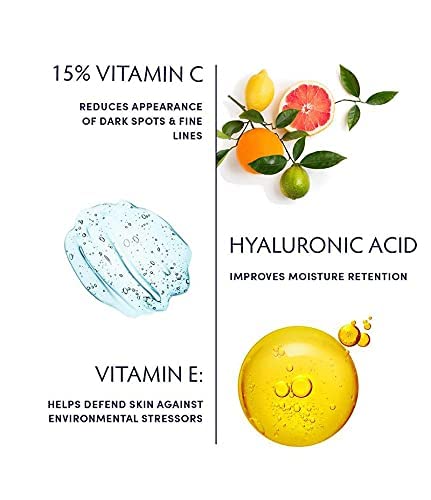 Naturopathica Vitamin C15 Wrinkle Remedy Serum - Daily Лицето Moisturizing Лицето Brightening Firming Serum - Произведено