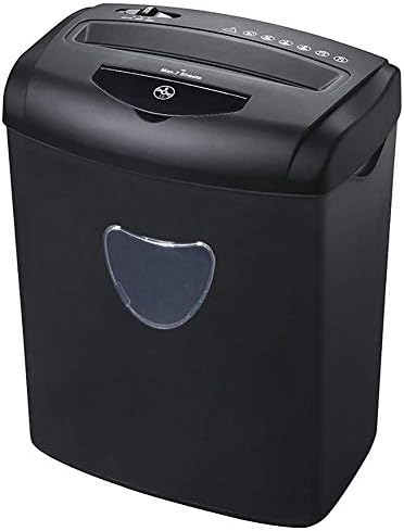 WBYHGY Cross-Cut Paper, CD and Credit Card Home Office Shredder with Pullout Basket