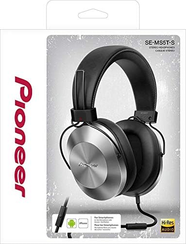 Слушалки Pioneer H-Res Over-Ear, Silver SE-MS5T(S)