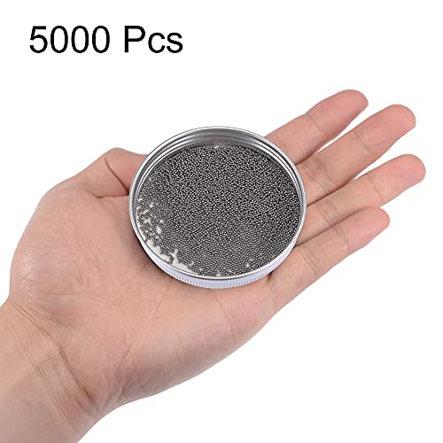 uxcell 5000pcs 1mm Carbon Steel Bearing Balls G1000 Precision