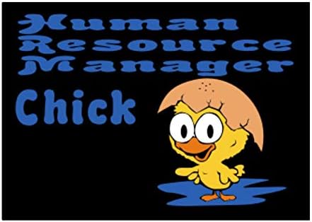 Teeburon Human Resource Manager Chick Sticker Pack x4 6х4
