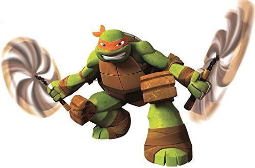 10 инча Микеланджело Nunchuck Тениски Майк Оранжево Амуниции Костенурка TMNT Teenage Mutant Ninja Turtles Филм Подвижна