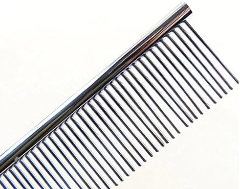 OCSOSO Pack of 3 7.5 inches Stainless Steel Пет Comb for Cat Dog